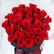 Valentine's Velvet Whispers: Exquisite Rose Bouquet