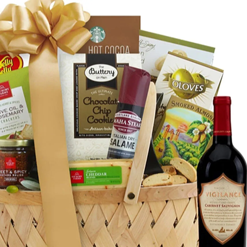 Wine Tour Gift Basket