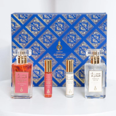 Luxurious Musk Perfume Gift Combo - Vanilla & Pomegranate Scents