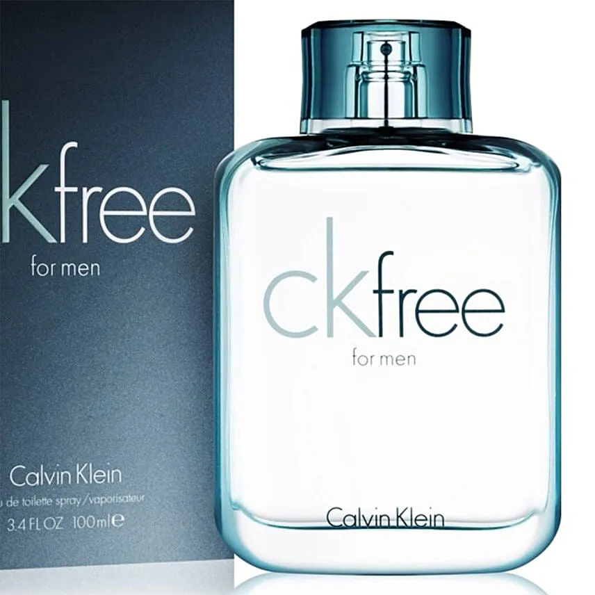 100 Ml Ck Free For Men Edt By Calvin Klein