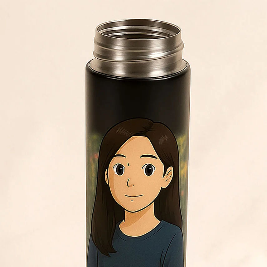 Personalise Your Ghibli Printed Water Bottle