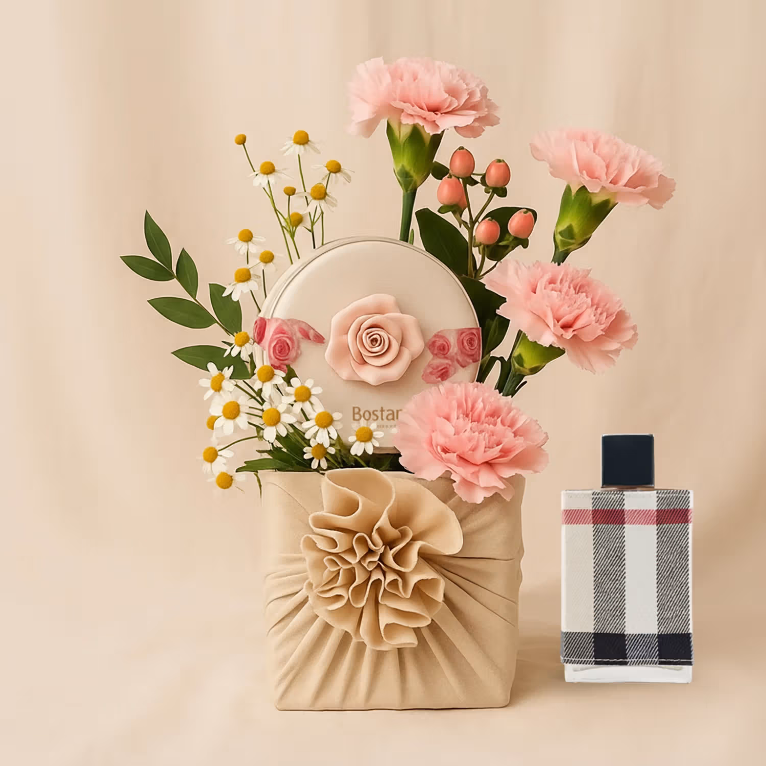 Bostani Rose Box Flower Vase - Flowers n Chocolate