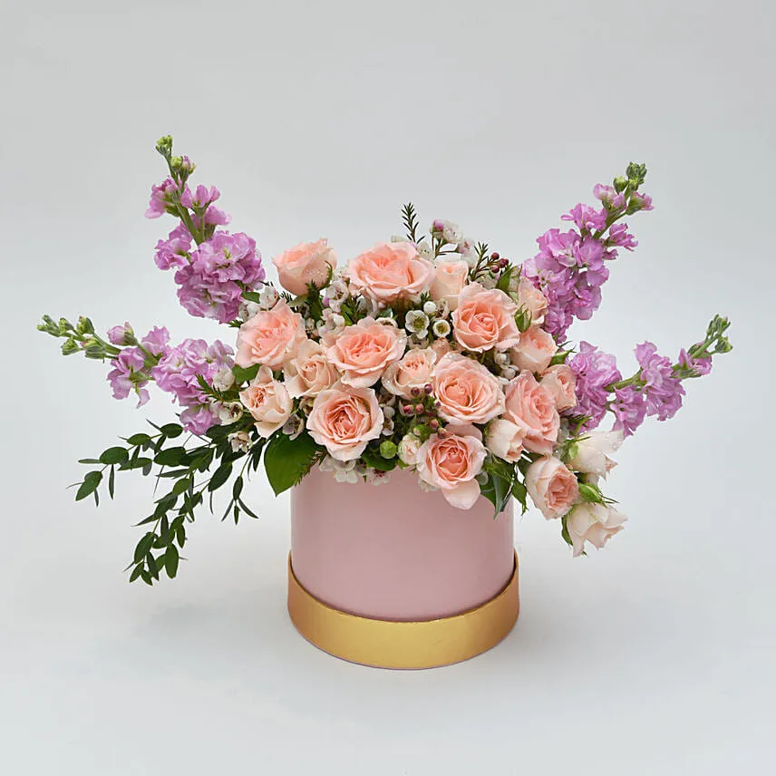 Dazzling Floral Box Arrangment