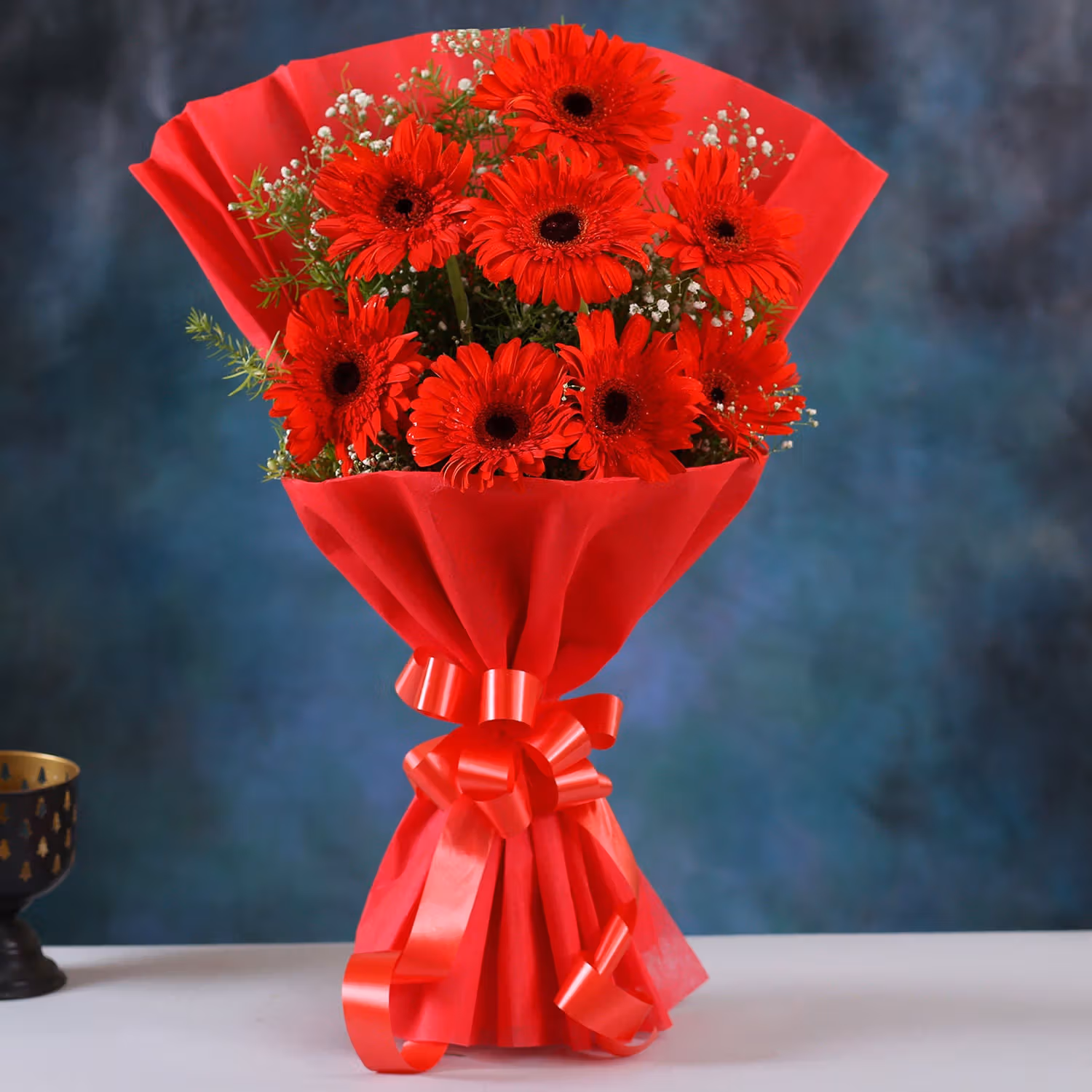Red Elegance Gerbera Blossoms