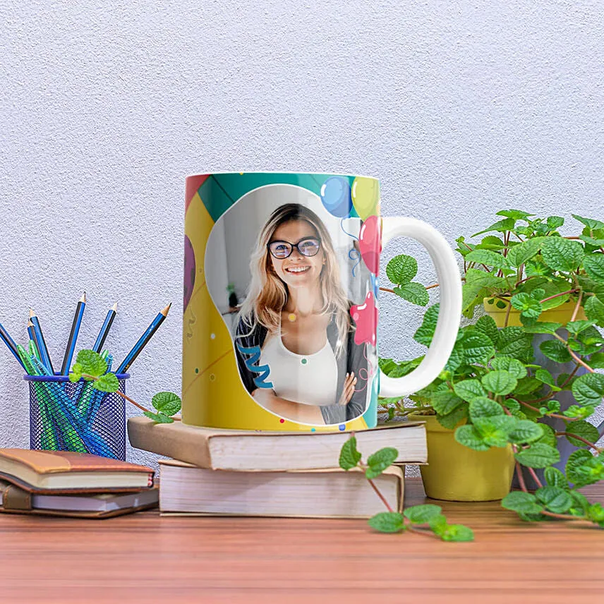 Colorful Birthday Surprise Mug