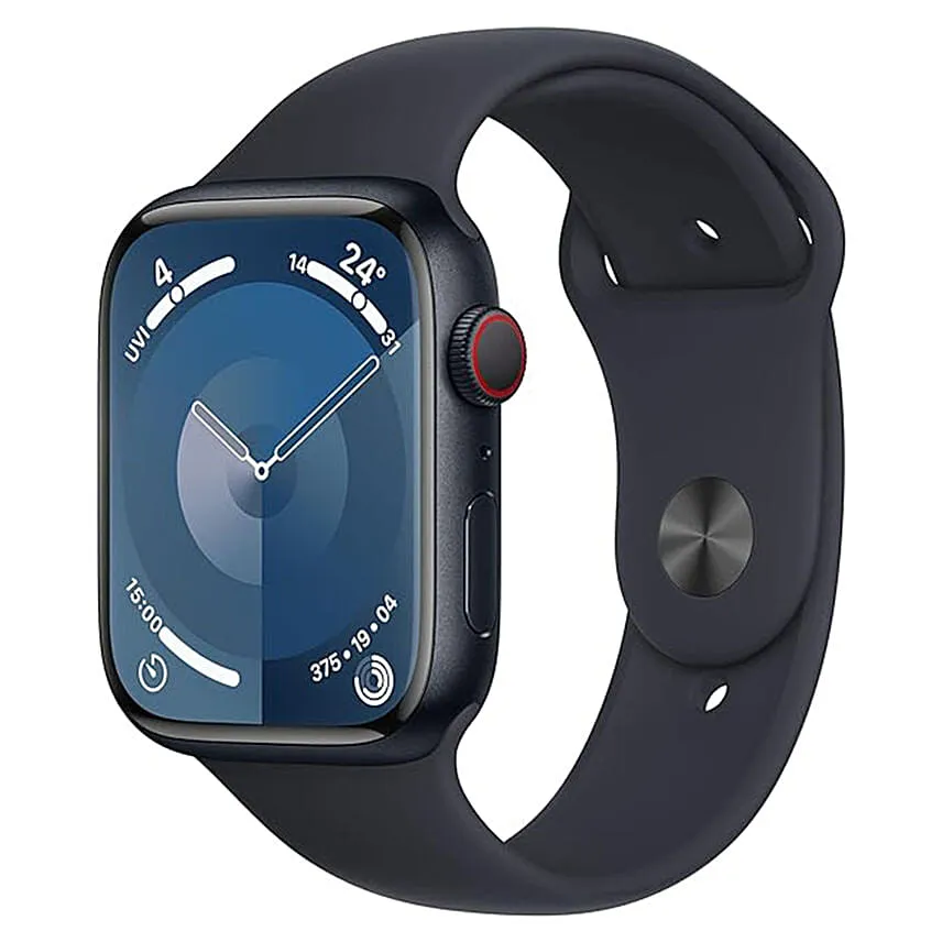 Apple Watch Series 9 GPS 45mm Midnight With Roses