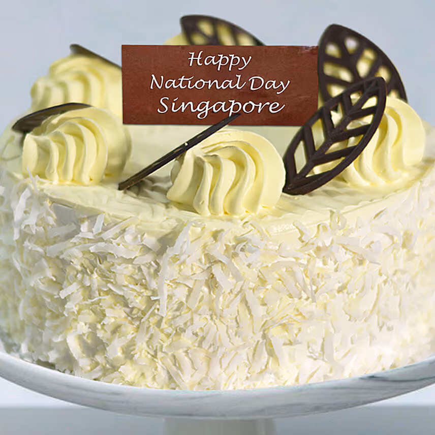 Luscious Durian Cake For National Day
