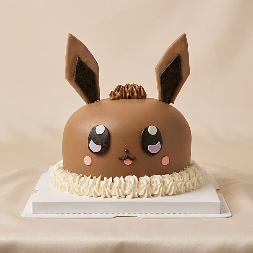 Adorable Eevee Chocolate Cake