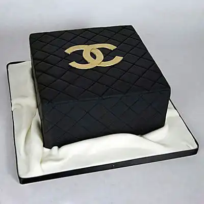 Luxurious Chanel Designer Chocolate Cake – Perfect for Celebrations