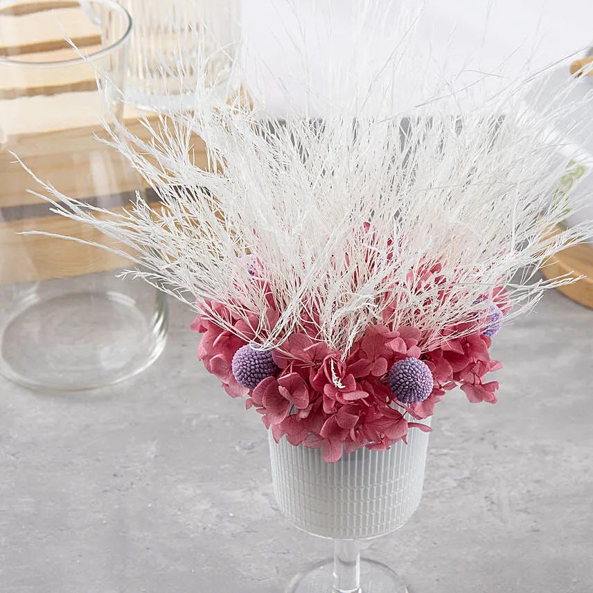 Playful Dry Flower Arrangement
