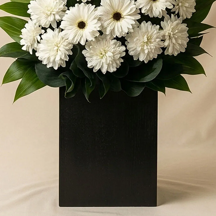 Daisy Condolence Stand