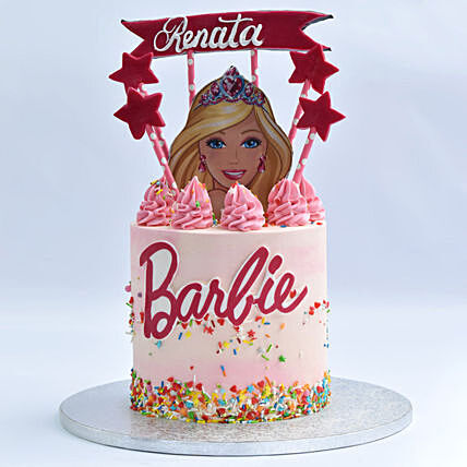 Choco Barbie Designer Cake - Perfect for Celebrations