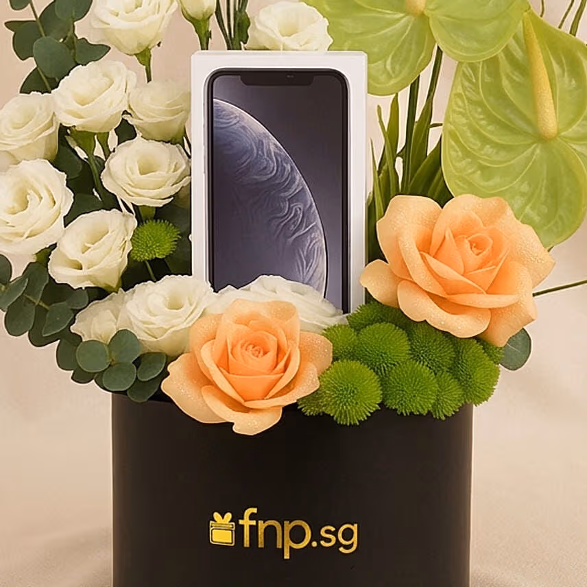 Apple Iphone 16 Pro Max Gift WIth Flowers