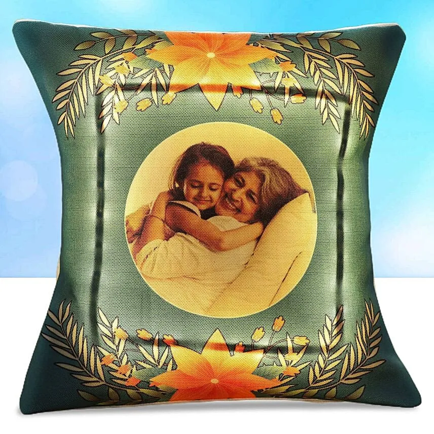 Personalised Led Cushion For Mother