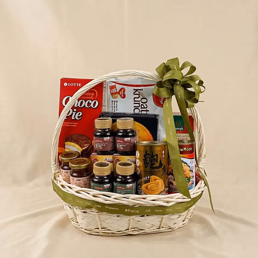 Premium Wellness & Gourmet Gift Basket