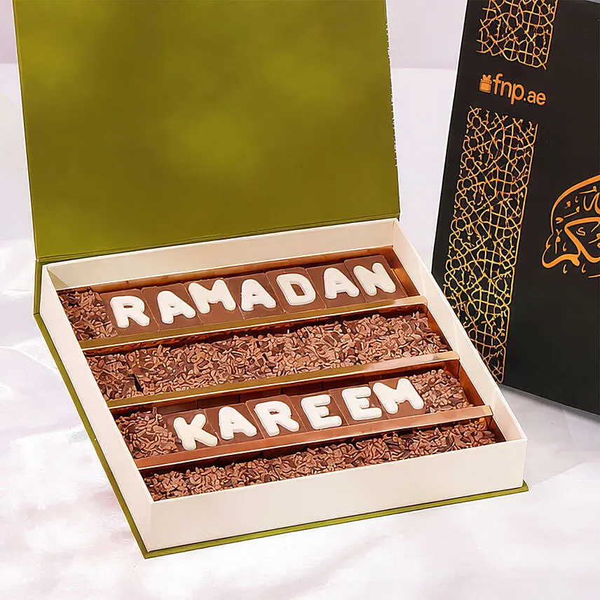 Ramadan Kareem Chocolate Box