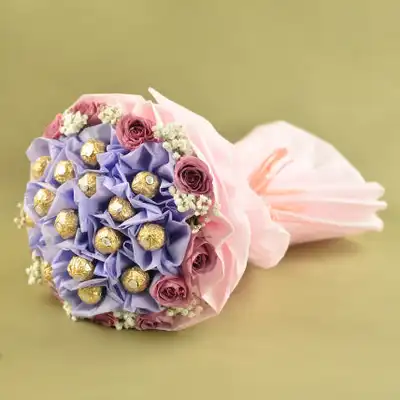 Roses & Ferrero Rocher Bouquet
