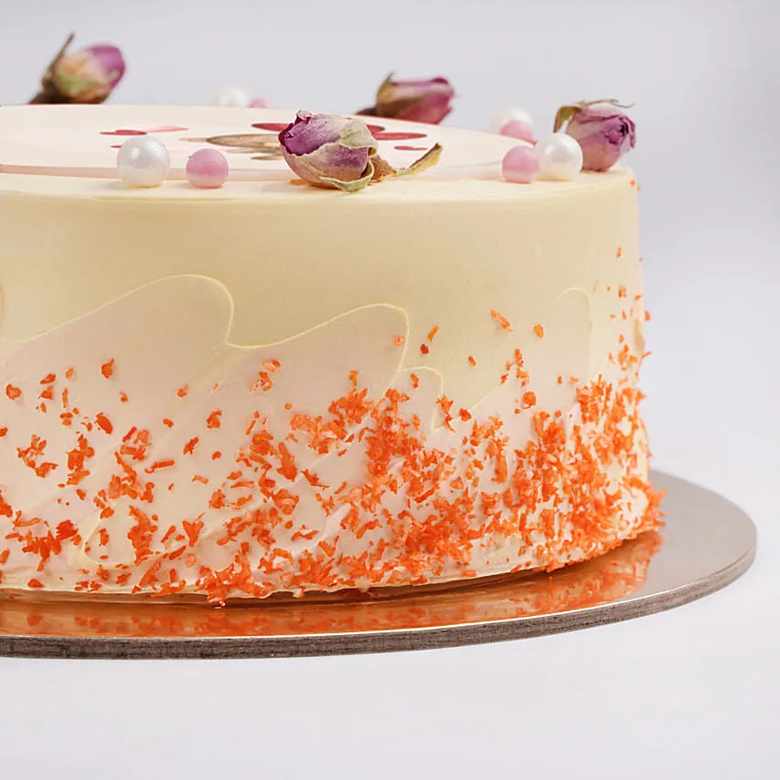 Blushing Romance Vanilla One Kg Cake