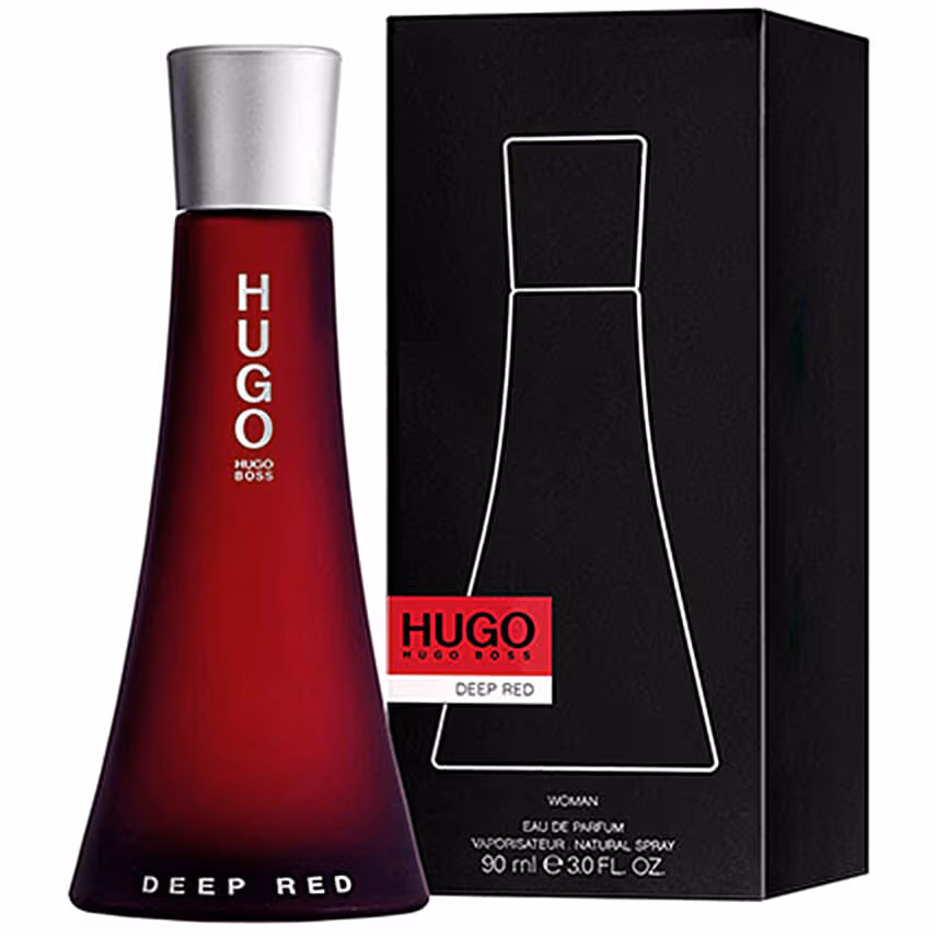 Deep Red By Hugo Boss For Women 90 Ml