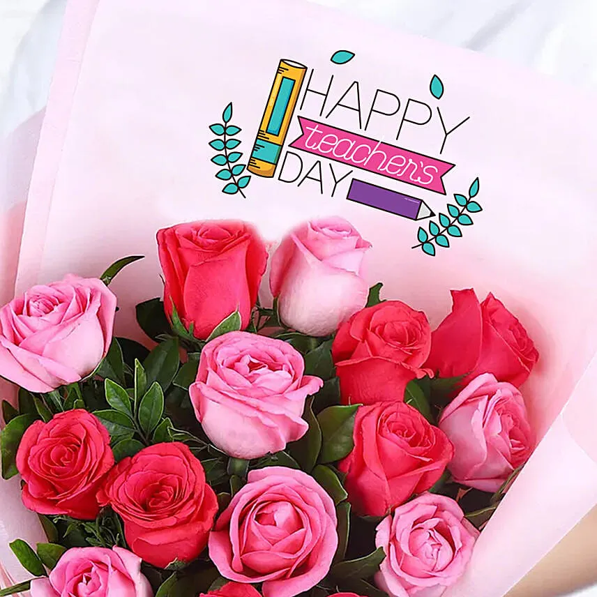 Roses Bouquet For Teachers