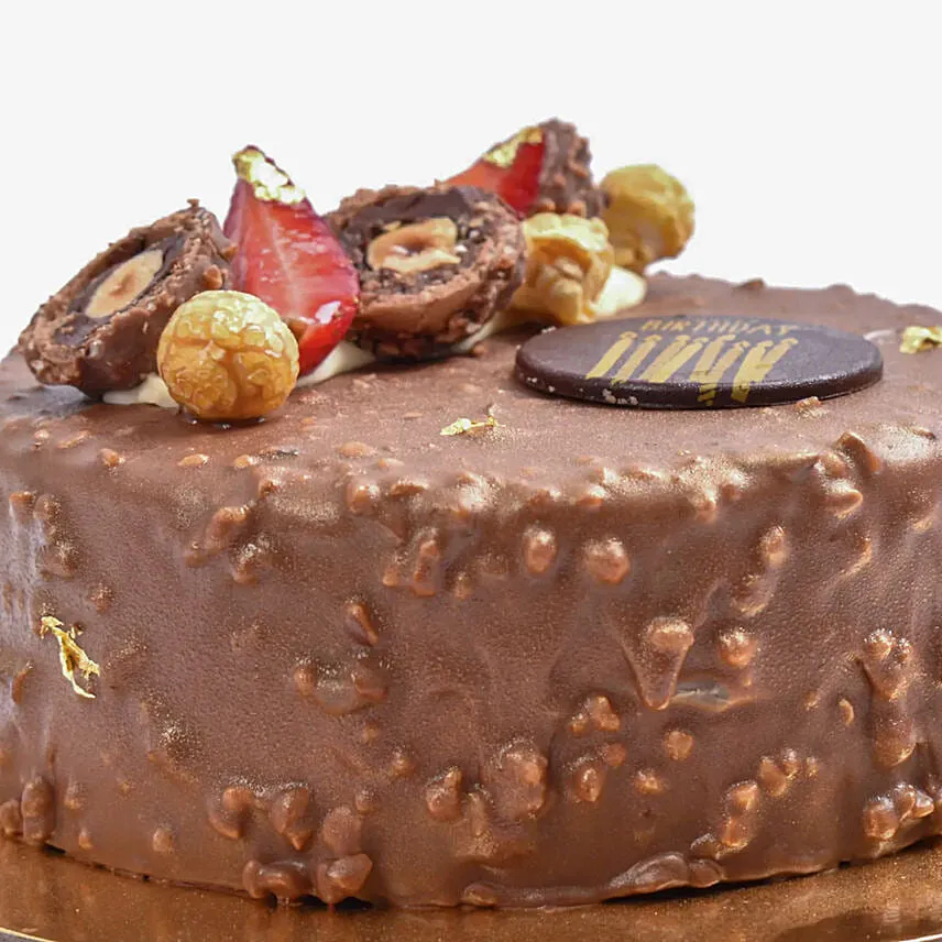 Birthday Yummy Rocher Cake 4 Portion