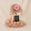 YSL Black Opium Perfume For Women With Pink Flowers