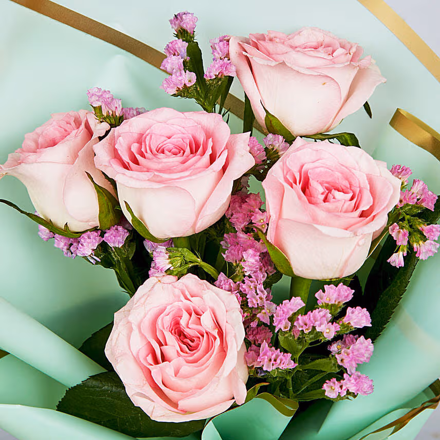 Pink Rose Beauty Bouquet