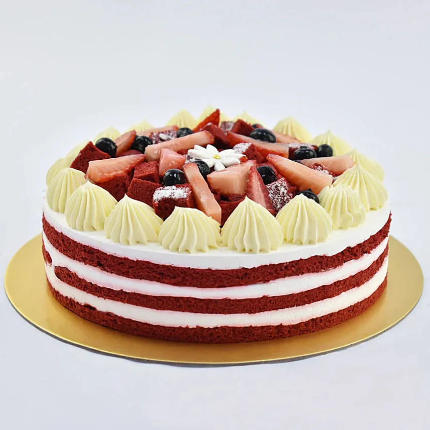 Decadent Red Velvet Cake 8 Portion