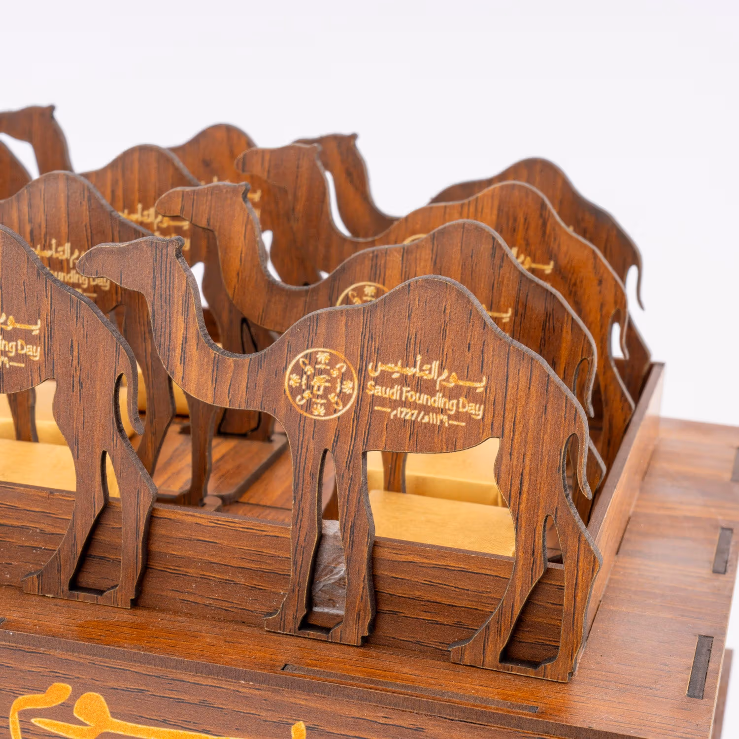 Heritage Wooden Camel Theme Chocolate Tray 