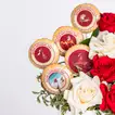 Qatar National Day Celebration Roses & Gourmet Cookies Box