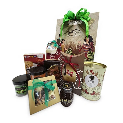 Durust Halal Hamper - Honey, Fruit Cake, Baklavas, Dates Delight