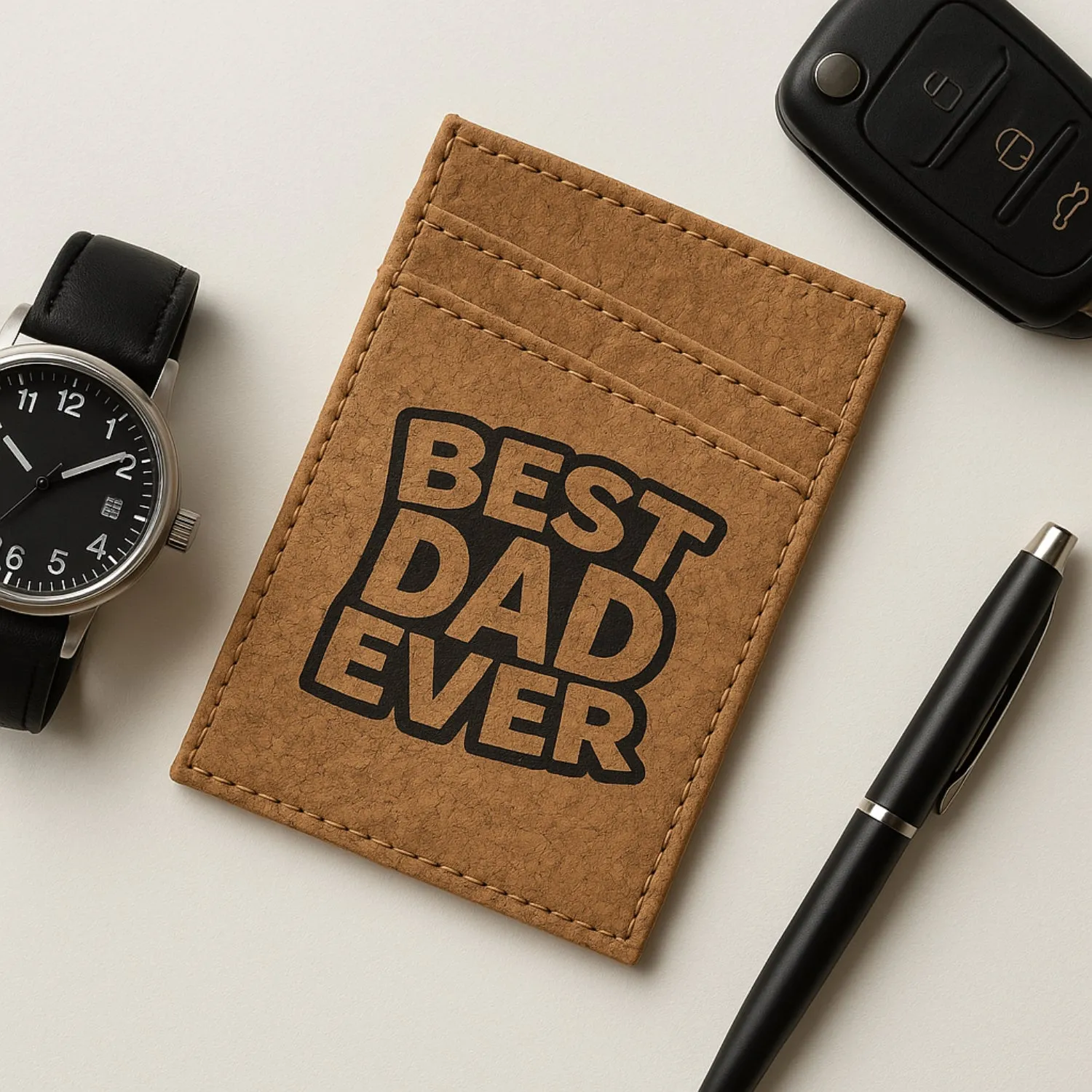 Best Dad Ever Card Holder