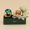 Alstroemeria Box with Chocolate n Scented Candle