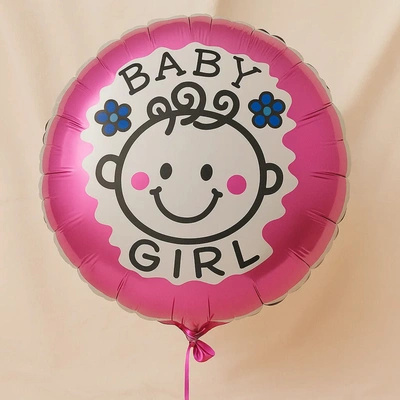 Baby Girl Helium Balloon 18 inches