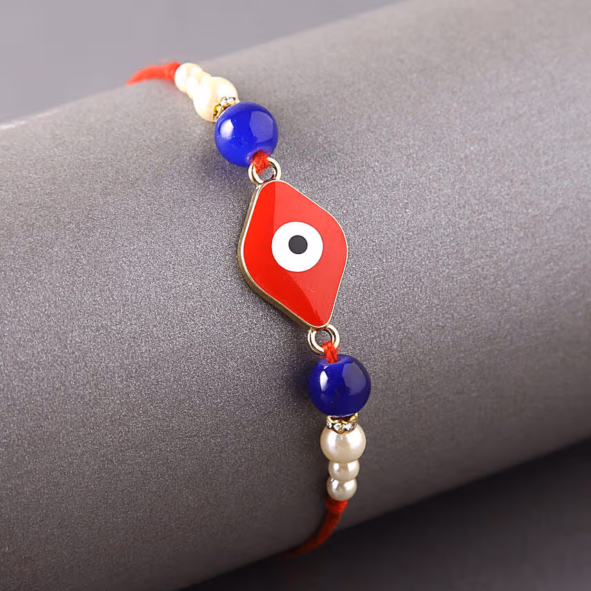 Sneh Evil Eye Red Rakhi