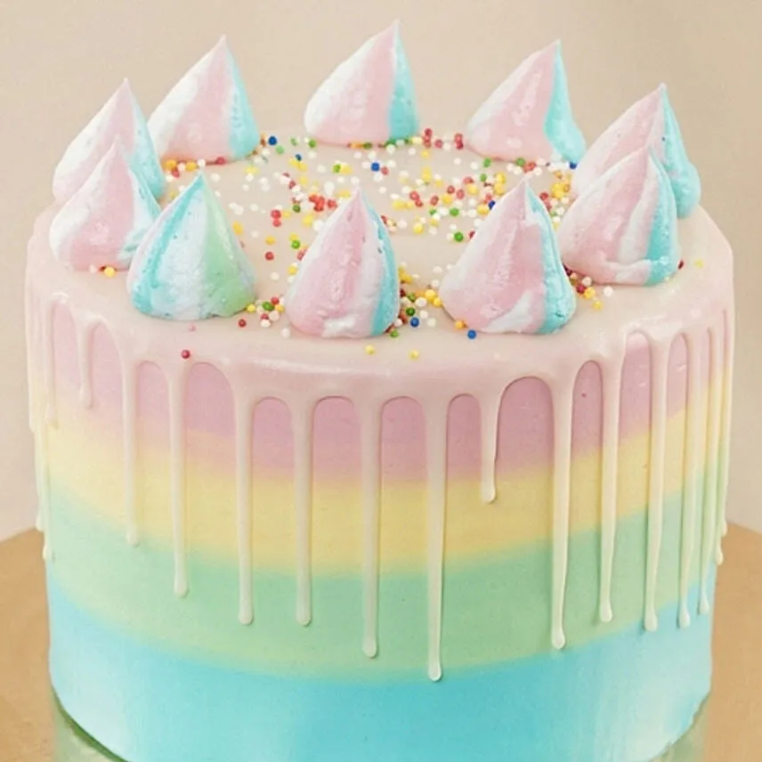 Luscious Rainbow Cake Red Velvet