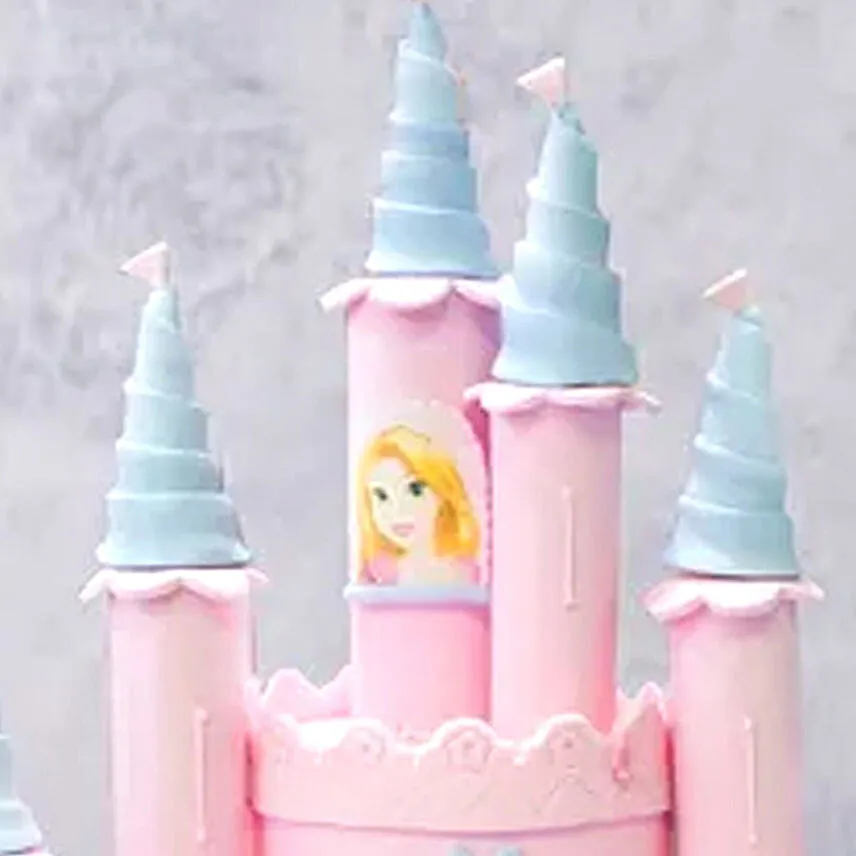 Princess Castle Marble Cake- 6 Kg