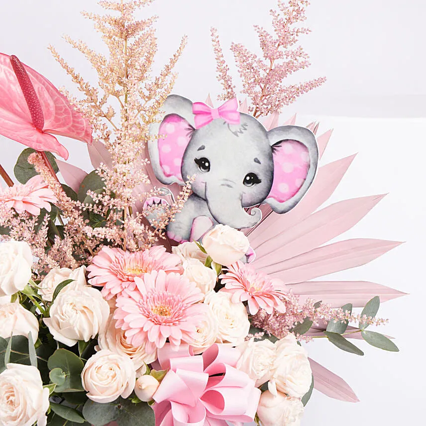 New Born Girl Flower