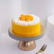 Delicious Round Mango Cake - Perfect for Any Celebration