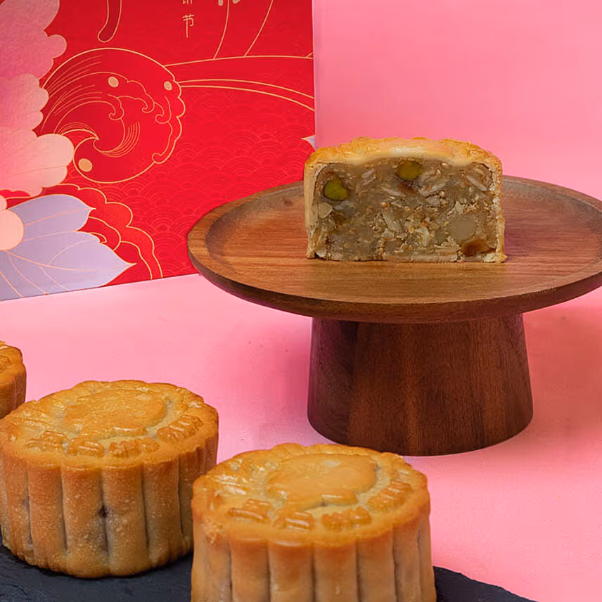 No Sugar Wu Ren Mooncake