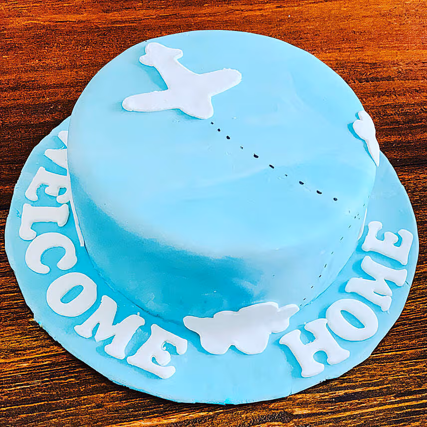 Welcome Home Lemon Cake 8 inches Eggless
