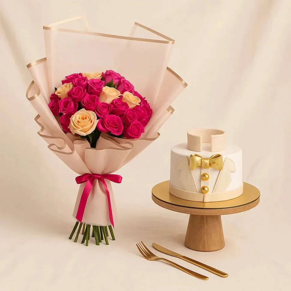 With Roses