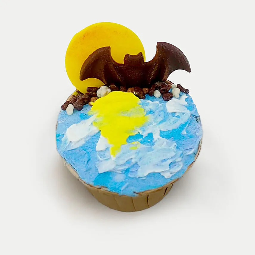 Halloween Chocolate Ganache Cupcakes 2 Pcs