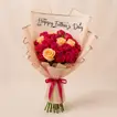 Beautiful Dark Pink Baby Roses Bouquet