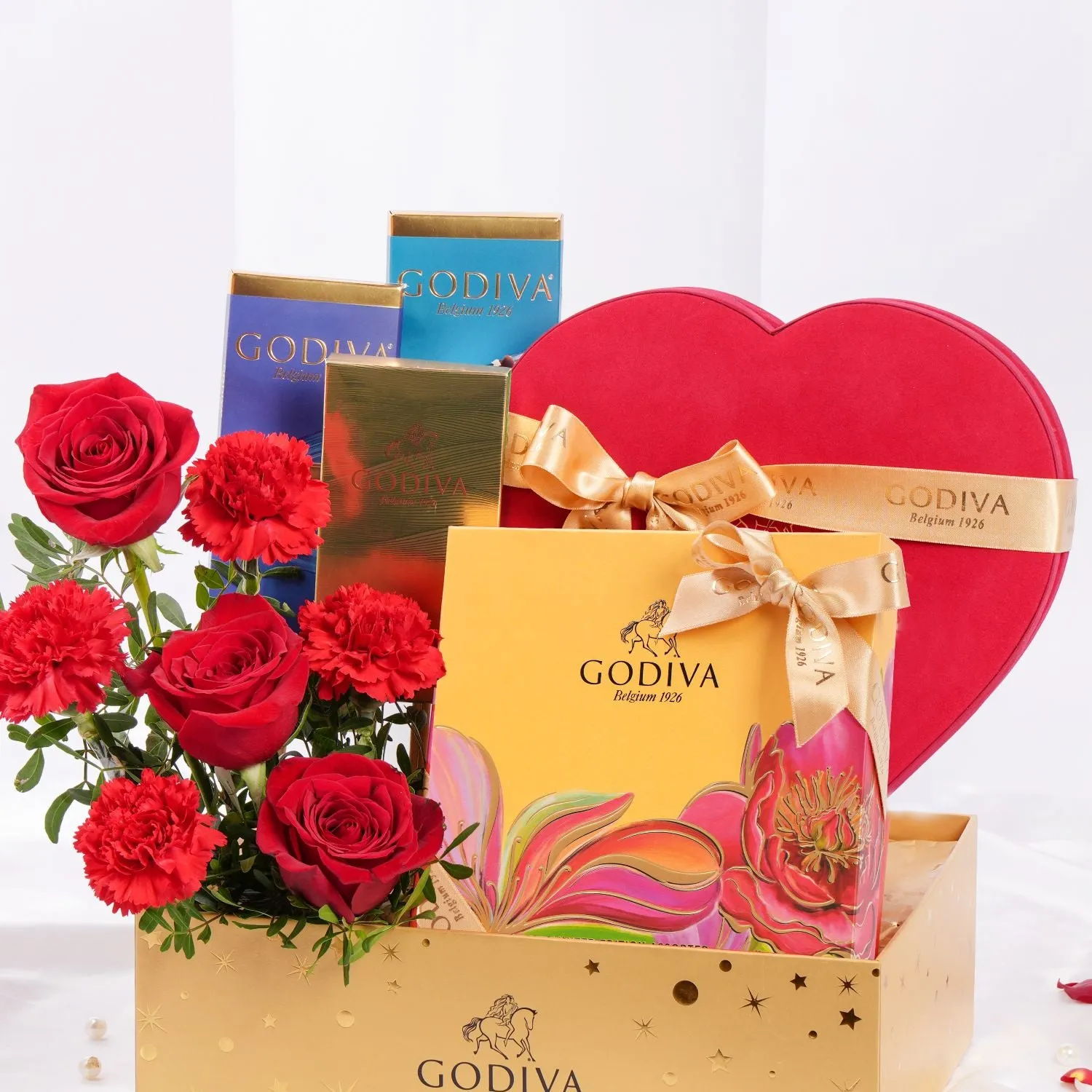 Godiva n Roses Hamper