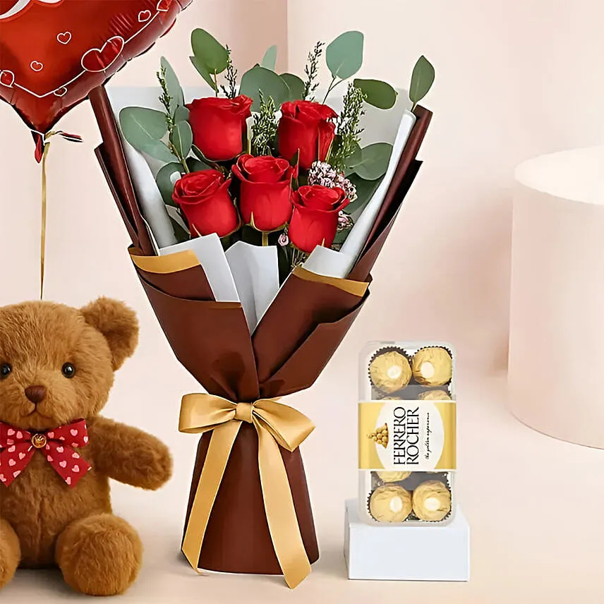 Adorable Love Gift Combo Arrangement