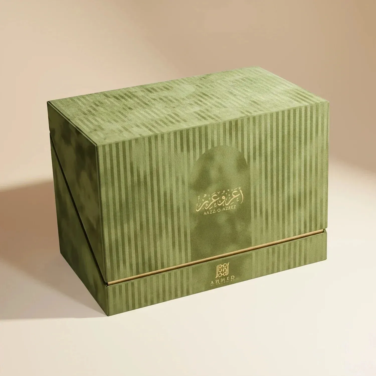 Aazz-o-Azeez Luxury Gift Set by Maghribi - Unisex Fragrance Collection (Oud Azeez 5TL & Azaaz 100ml Spray)
