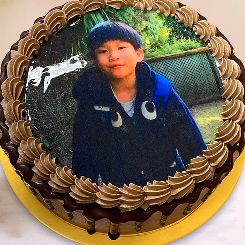 Personalised Chocolate Ganache Cake
