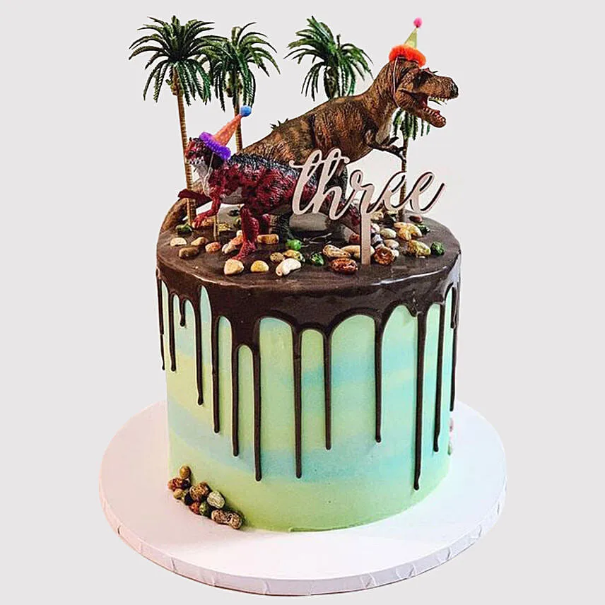 Designer Dinosaur Cake