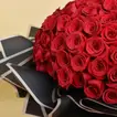 Luxurious 200 Red Valentine Roses Bouquet - Perfect Gift for Your Beloved